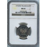 PRL, 1 złoty 1972 - NGC MS65