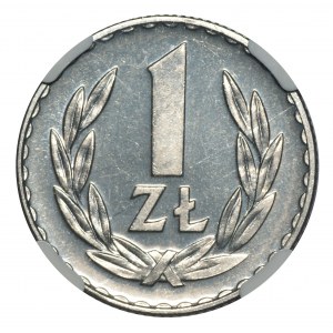 PRL, 1 złoty 1973 - NGC MS65