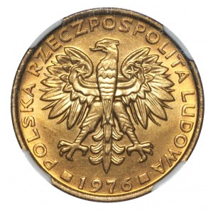 PRL, 2 złote 1976 - NGC MS66