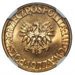 PRL, 5 złotych 1977 - NGC MS66