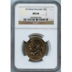 PRL, 10 złotych Tadeusz Kościuszko 1973 - NGC MS66