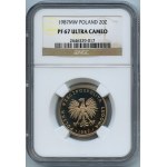 PRL, 20 złotych 1987 - NGC PF67 ULTRA CAMEO