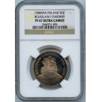 PRL, 50 złotych 1980 Bolesław I Chrobry - NGC PF67 ULTRA CAMEO