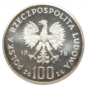 PRL, 100 złotych 1978 Ochrona środowiska - Bóbr - PCGS PR69 CAMEO