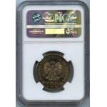 PRL, 100 złotych 1988 70. Rocznica Powstania Wielkopolskiego - NGC MS67