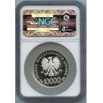 PRL, 10.000 złotych 1989 Jan Paweł II - NGC PF67 ULTRA CAMEO