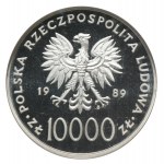 PRL, 10.000 złotych 1989 Jan Paweł II - NGC PF68 ULTRA CAMEO