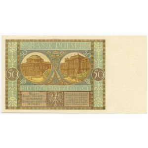 50 złotych 1929 - seria EJ.