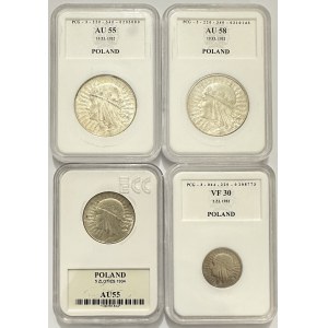 II RP, 2,5 oraz 10 złotych (1932-1934)
