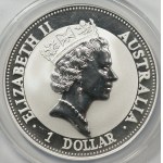 Australia, 1 dolar 1992, Kookaburra, ANACS MS70 DCAM
