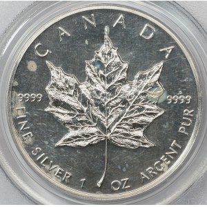 Kanada, 5 dolarów 1988, Maple Leaf, PCGS MS68