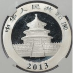 Chiny, 10 yen 2013 PANDA - NGC MS69