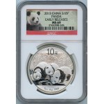 Chiny, 10 yen 2013 PANDA - NGC MS69
