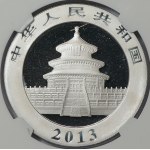 Chiny, 10 yen 2013 PANDA - NGC MS69