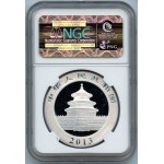 Chiny, 10 yen 2013 PANDA - NGC MS69