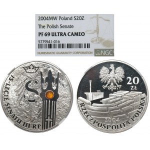 20 złotych 2004 Senat - NGC PF69 ULTRA CAMEO