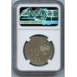 10 złotych 2013 Włączeni w życie - NGC MS70 ANTIQUED