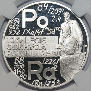 20 złotych 1998 Polon i Rad - NGC PF70 ULTRA CAMEO