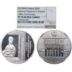 20 złotych 2019 - NGC PF 70 ULTRA CAMEO