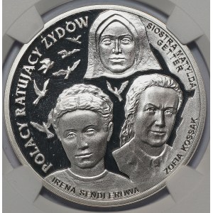 20 złotych 2009 Polacy Ratujący Żydów - NGC PF70 ULTRA CAMEO