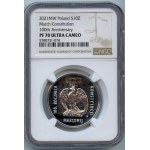 10 złotych 2021r. Konstytucja Marcowa - NGC PF70 ULTRA CAMEO
