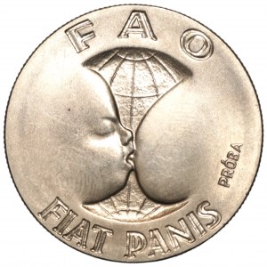 PRL, 10 złotych 1971 FAO Fiat Panis, PRÓBA