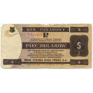 PEWEX, 5 dolarów 1979 - seria HE