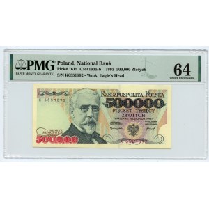 500.000 złotych 1993 - seria K - PMG 64