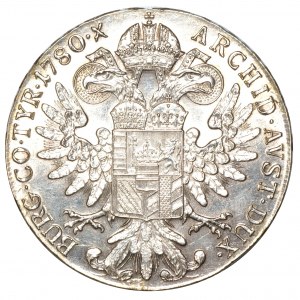 Austria, Maria Teresa, Talar 1780 - nowe bicie
