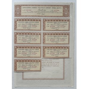 Tomaszowska Fabryka Sztucznego Jedwabiu, 5 x 600 złotych