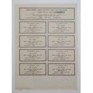 Fabryka Łączników i Wyrobów Lano-Kutych ERNEST ERBE S.A. Zawiercie, 1.000 złotych 1936