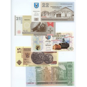 Bony Miejskie w etui zestaw 5 sztuk