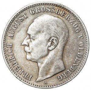 Niemcy, Oldenburg, 2 marki 1901