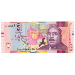 Bahamas, $20 2018