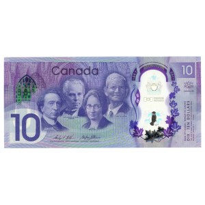 Canada, 10 dollari 2017, polimero