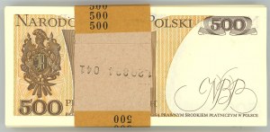 BALÍK BANKY - 500 zlotých 1982 - séria GM