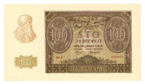 100 zloty 1940 - B series - ZWZ forgery