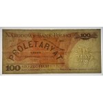 100 złotych 1976 - seria RR - DESTRUKT