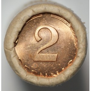Niemcy, 2 Pfennig 1995r F - wartość 1 marka