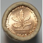 Niemcy, 2 Pfennig 1995r F - wartość 1 marka
