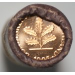 Niemcy, 1 Pfennig 1995r D - wartość 0,5 marki