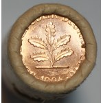 Niemcy, 1 Pfennig 1996r D - wartość 0,5 marki