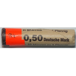 Německo, 1 fenik 1994 - hodnota 0,5 marky