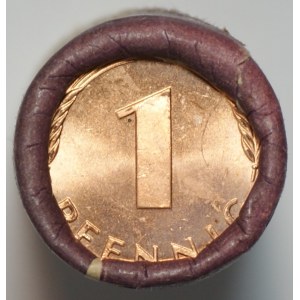 Niemcy, 1 Pfennig 1994r J - wartość 0,5 marki