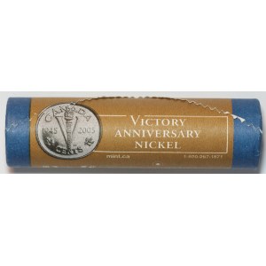 Kanada, 5 centů ND - 2 USD Bank Roll