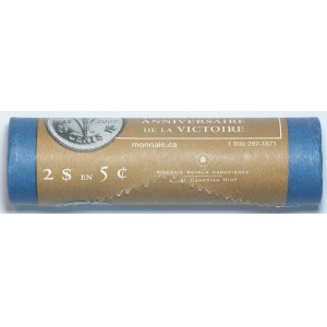 Kanada, 5 centů ND - 2 USD Bank Roll