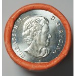Kanada, 25 centów 2005 Karibu - Rolka Bankowa o wartości 10$