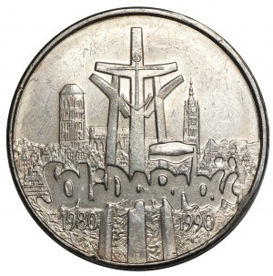Third Republic, 100,000 zloty 1990 Solidarity - Type B