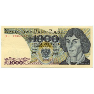 1 000 zlotých 1975 - série BL