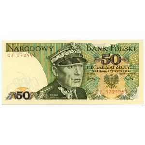50 złotych 1979 - seria CF